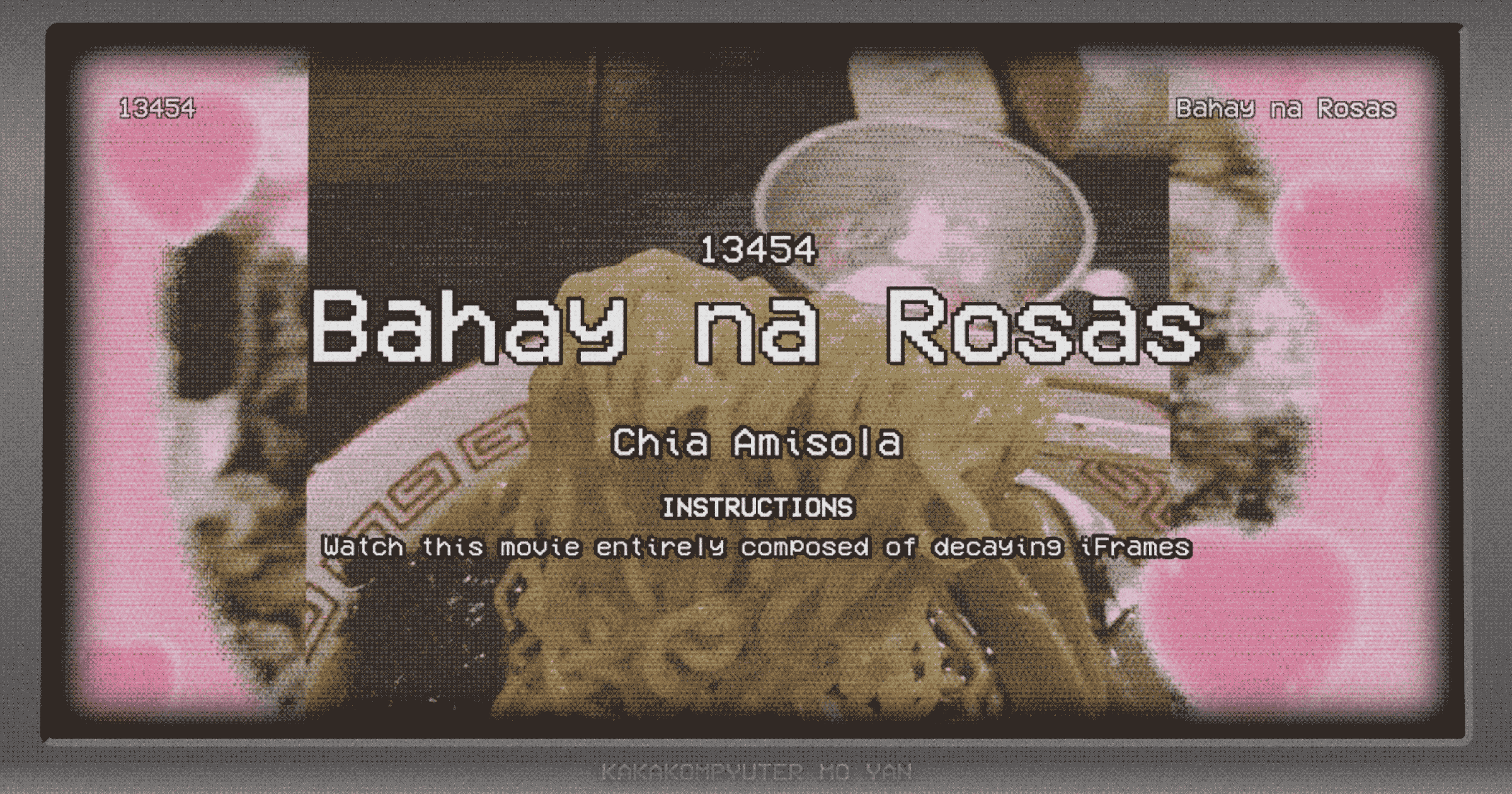 Bahay na Rosas